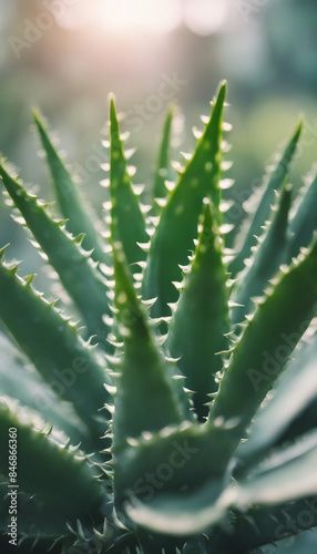 A aloe vera leave backgrounds plant xanthorrhoeaceae Image by rawpixel photo