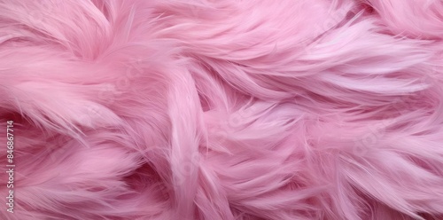 heathered textured pink fluffy fabric with a lot of pink fur