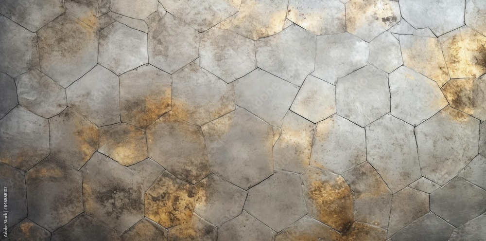 hammered metal texture on a concrete wall with a square tile in the foreground hammered metal texture on a concrete wall with a square tile in the foreground