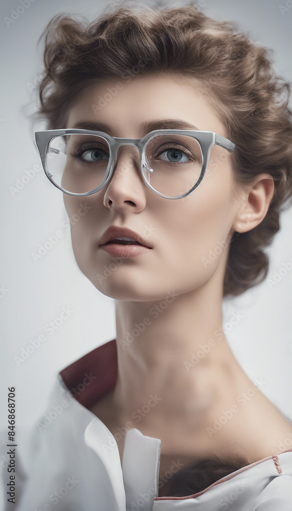 Cartoon glasses white background accessories Cartoon glasses white background accessories