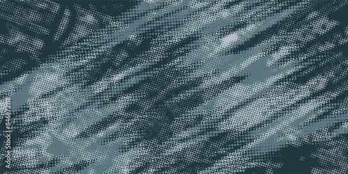 Background black and white abstract texture vector with dark spots, nets, lines and scratches