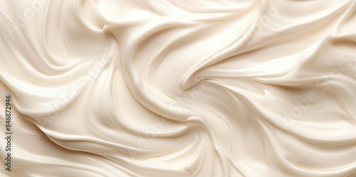 cream texture background with a lot of cream photo