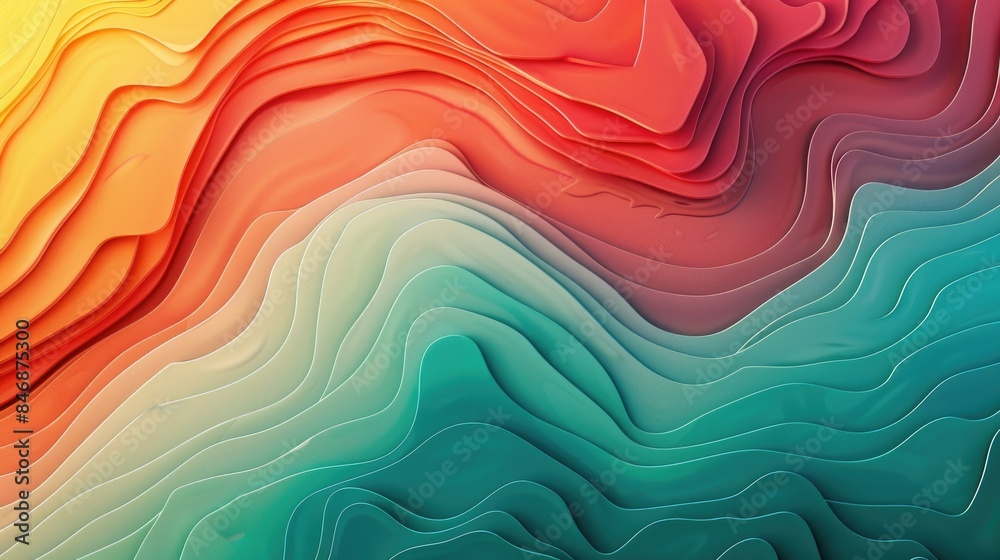 Abstract Background featuring a gradient color
