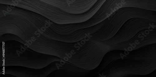 black textured backgrounds with a lot of curved lines © Siasart Studio