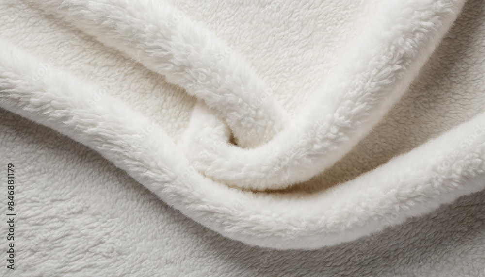 white plush fleece fabric texture, highlighting its soft, cozy, and warm qualities. Perfect for illustrating comfort, warmth, and the luxurious feel of high-quality fleece material white plush fleece fabric texture, highlighting its soft, cozy, and warm qualities. Perfect for illustrating comfort, warmth, and the luxurious feel of high-quality fleece material