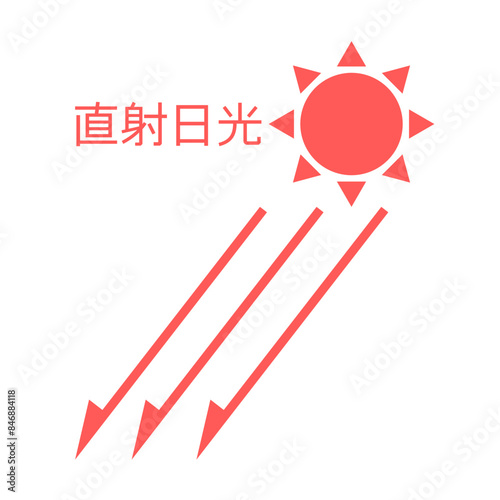 日光が降り注ぐ