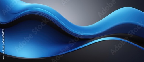 abstract blue black liquid background illustration