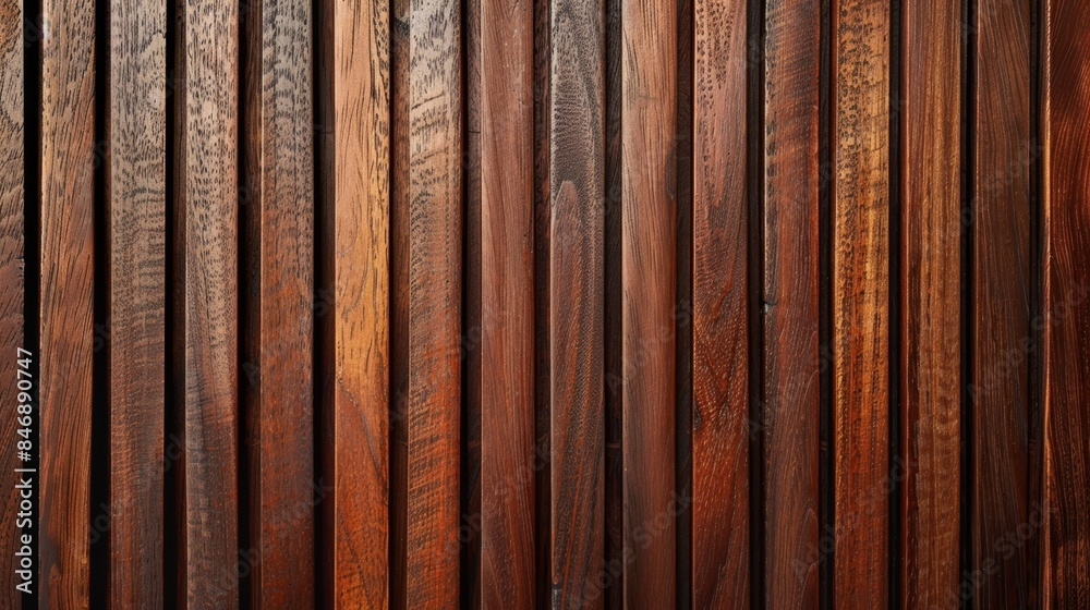 Close-Up of Dark Wooden Slats for Background Texture. A detailed view of vertical dark wooden slats providing a rich texture and pattern, suitable for background or design elements. Close-Up of Dark Wooden Slats for Background Texture. A detailed view of vertical dark wooden slats providing a rich texture and pattern, suitable for background or design elements.