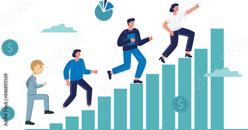 Tough decisions, choosing career path, make choices or think about final result, business directions challenge, confusion or decide options concept, businesswoman thinking and make business decisions
