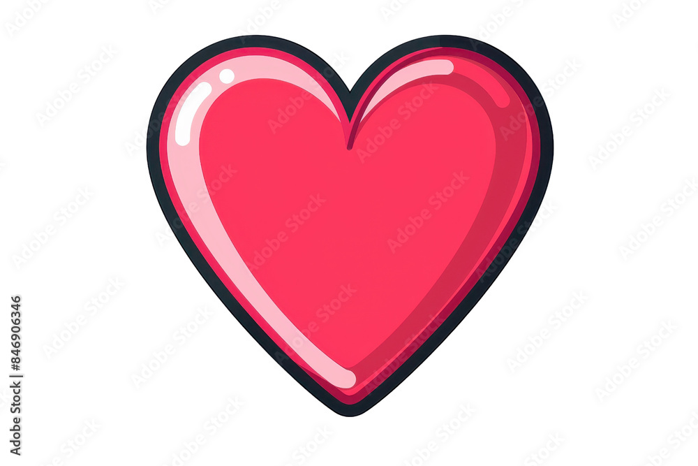 Bright red heart symbol isolated on transparent background. representing love and affection, perfect for Valentine's Day and romantic designs. Bright red heart symbol isolated on transparent background. representing love and affection, perfect for Valentine's Day and romantic designs.