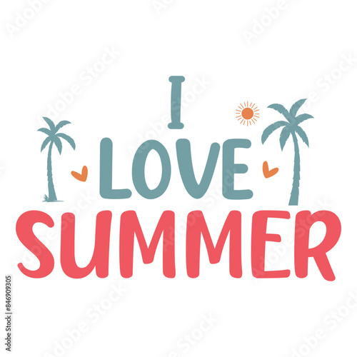 Wallpaper Mural Summer Beach Vector Illustration set, summer svg Torontodigital.ca