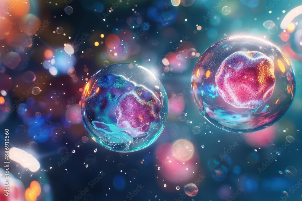 futuristic 3d illustration of embryonic stem cells cellular therapy concept abstract scientific background futuristic 3d illustration of embryonic stem cells cellular therapy concept abstract scientific background