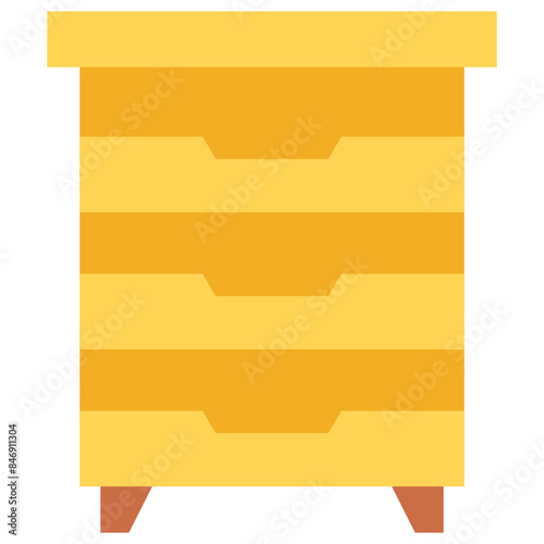 drawer flat icon