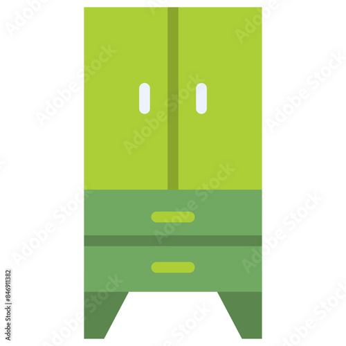 cupboard flat icon