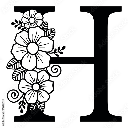 
Luxurious Alphabet H