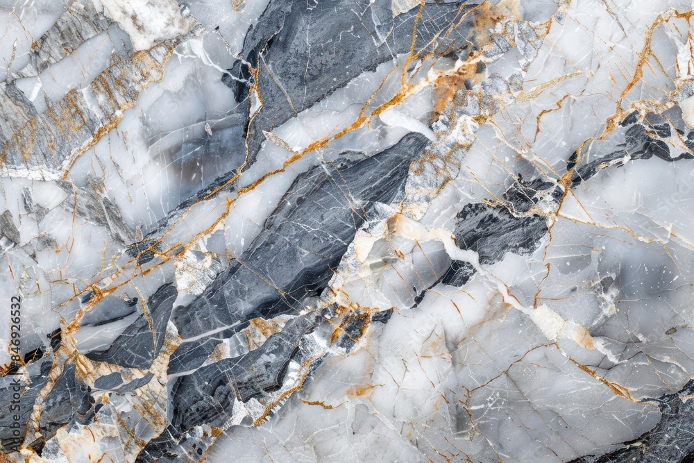 luxurious marble surface with intricate gray and white veining patterns glossy natural stone texture background luxurious marble surface with intricate gray and white veining patterns glossy natural stone texture background