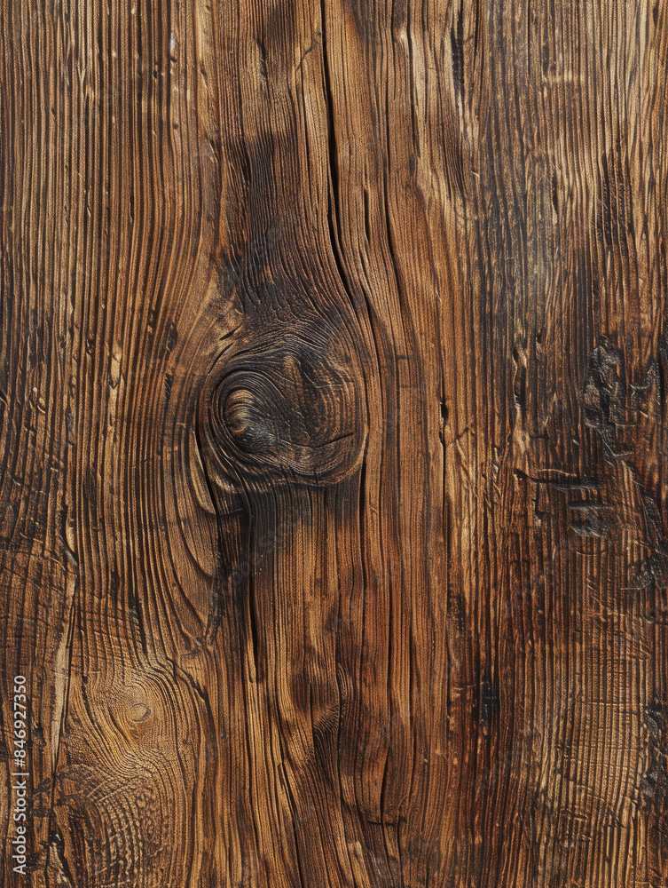 rustic oak wood, highlighting the natural grain and texture. 
