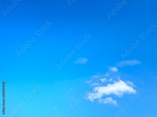 blue sky with clouds