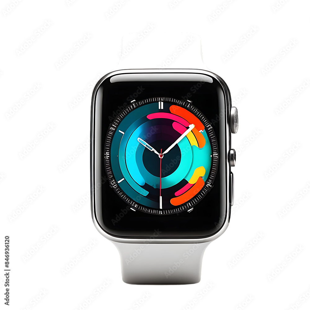 Smart Watch isolated on a transparent background Smart Watch isolated on a transparent background