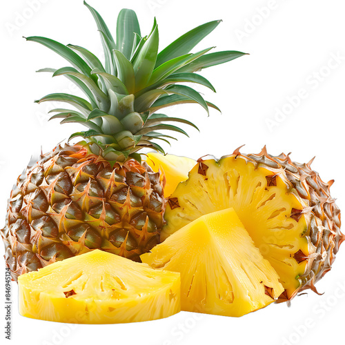 [Transparent Background PNG]pineapple photo