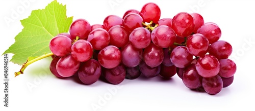 Close-up view of a cluster ...