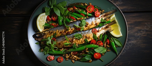 Spicy stir-fried mackerel f...