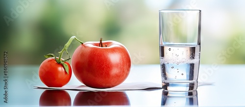 Luscious tomato and crisp a...