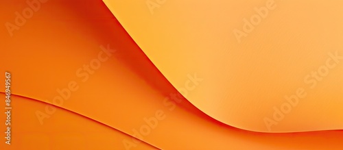 Orange background with curv...