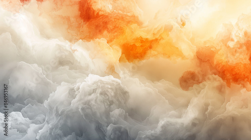 Neutral Tone Watercolor Background