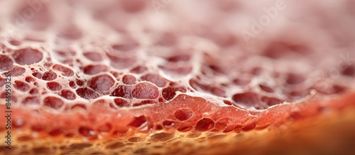 Detail shot of bread with n...