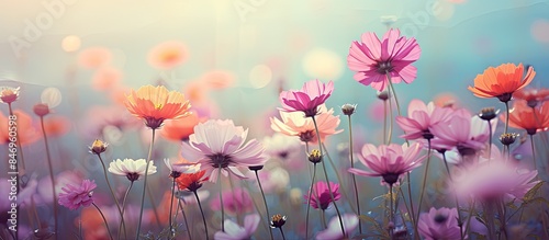 Colorful and enchanting flo...