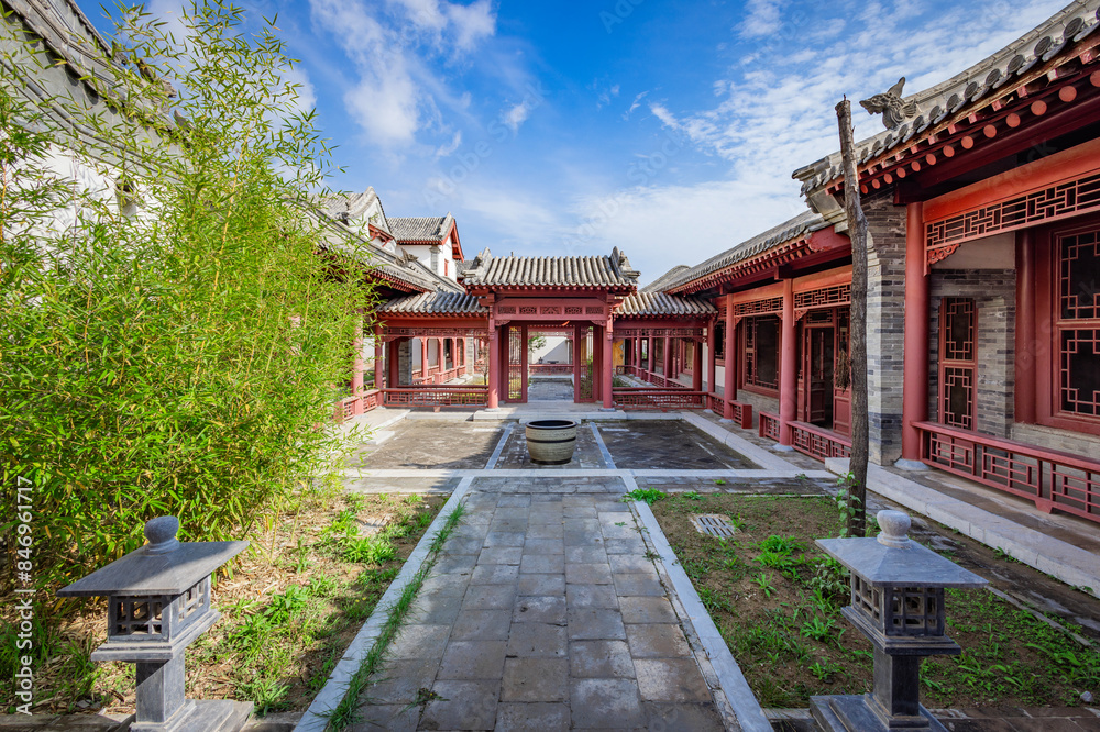 View of Rongzi winery, Xiangning County, Linfen City, Shanxi Province View of Rongzi winery, Xiangning County, Linfen City, Shanxi Province