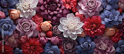 Vibrant close-up of a varie...