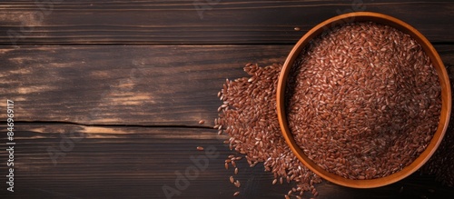 Wooden bowl filled with bro...