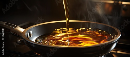 Giraffe meat being cooked i...