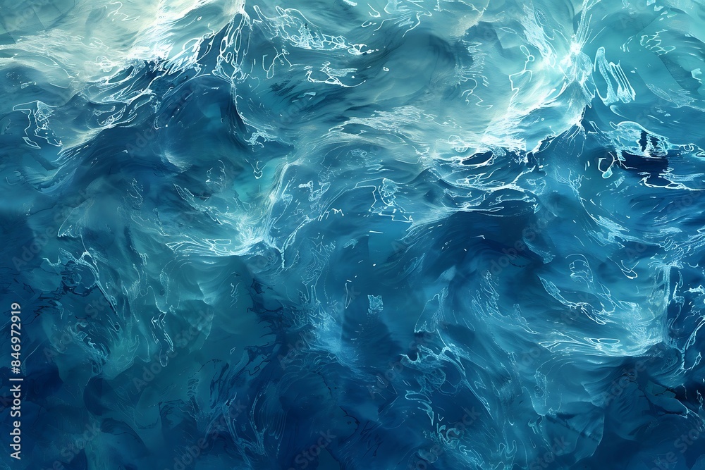 Ocean water texture Background