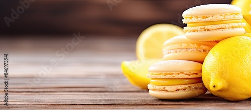 Tasty macarons and zesty le...