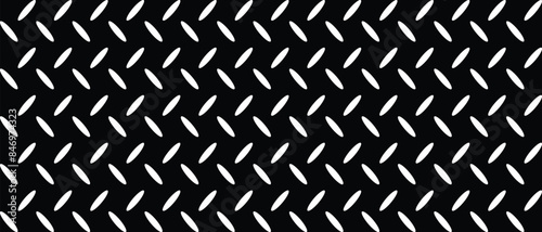 diamond plate metal texture background. Strong diamond steel sheet metal texture pattern. vector illustration. 