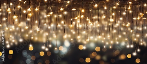 String lights are seen up c...