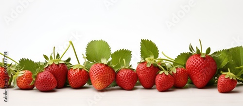 Close-up of juicy strawberr...