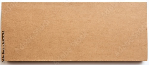 A simple brown cardboard bo...