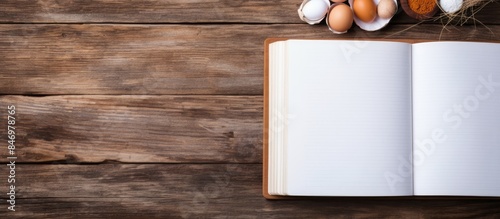 An open notebook displaying...