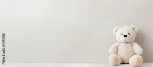 Adorable teddy bear wearing...