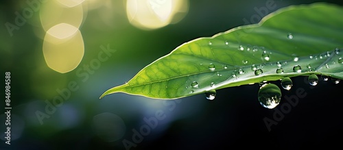 Morning dew droplet lingeri...