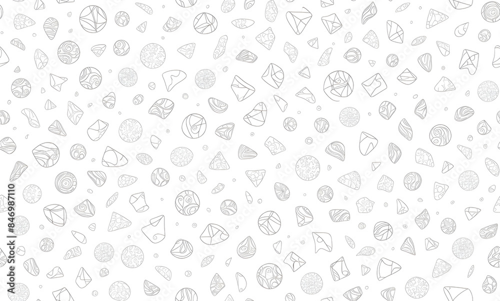 Abstract seamless pattern. AI generated. Abstract seamless pattern. AI generated.