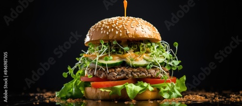 Mouth-watering close-up of ...