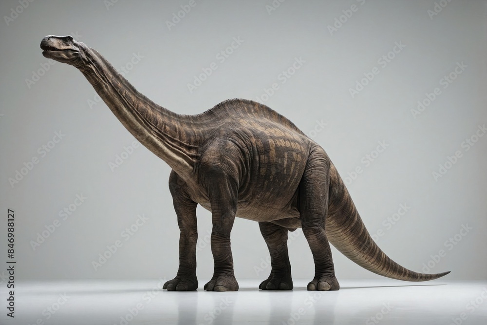 Fototapeta premium Fantasy image of prehistoric creature, Brachiosaurus
