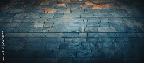 Detailed view of a tiled fl...