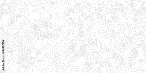 Lines Topographic contour lines vector map seamless pattern. Geographic mountain relief. Abstract lines background. Contour maps. Topo contour map design.