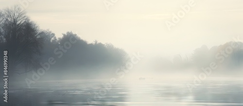 Duck peacefully drifts in t...